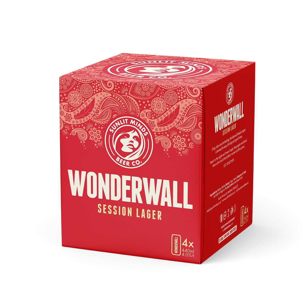 Wonderwall Session Lager 4 pack